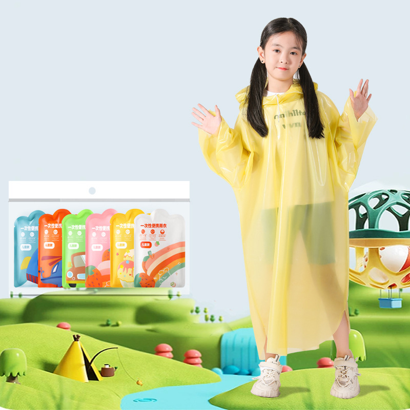 6 Buah/Set Jas Hujan Anak Seka - Fishing Rain Suit ulasan dan harga