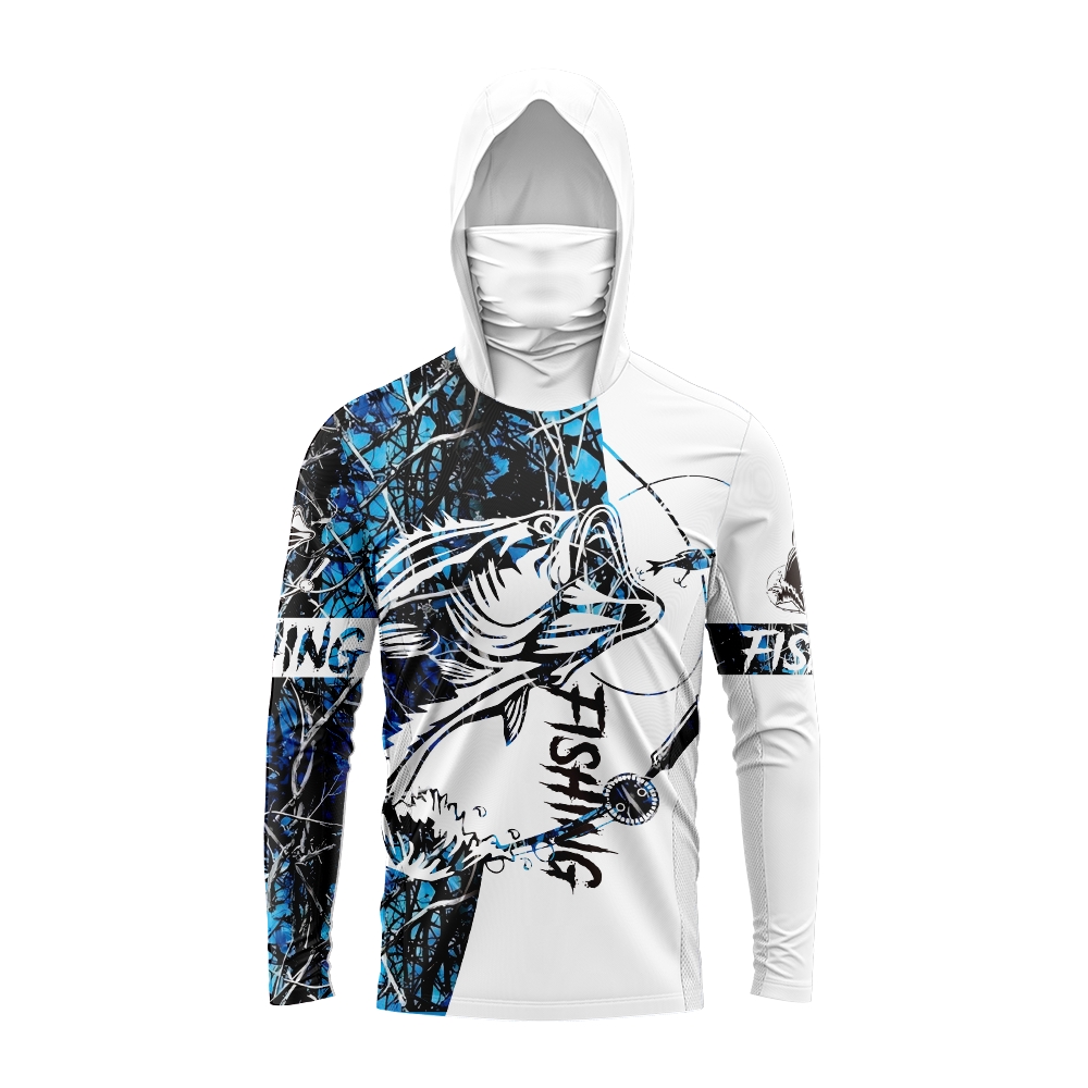 Hoodie Pancing Pria Motif Ikan - Fishing Hoodie ulasan dan harga