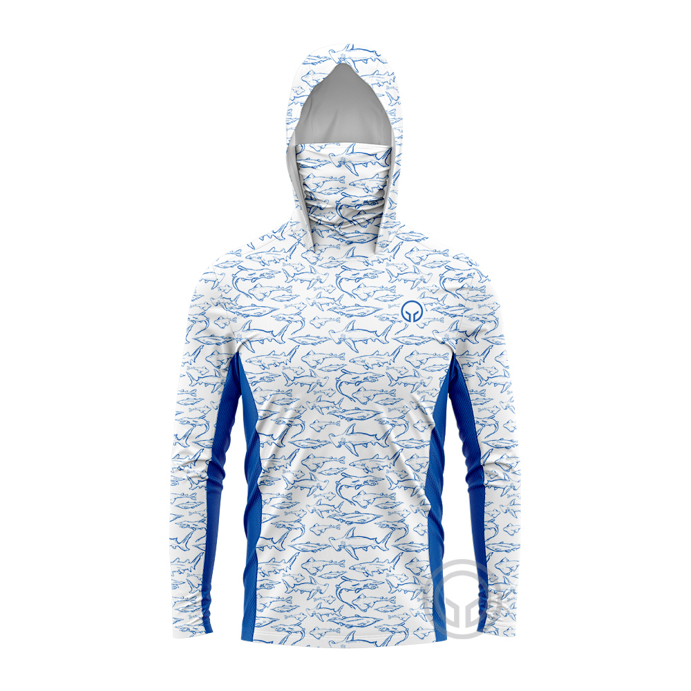 Pakaian Memancing Baru, Jersey - Fishing Hoodie ulasan dan harga