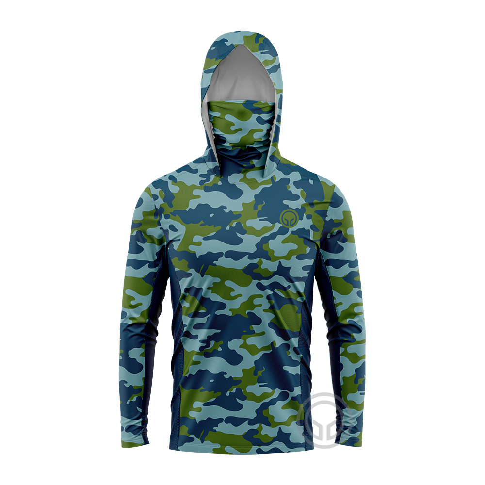 Pakaian Memancing Baru, Jersey - Fishing Hoodie ulasan dan harga