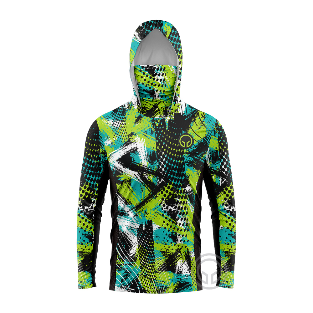 Pakaian Memancing Baru, Jersey - Fishing Hoodie ulasan dan harga