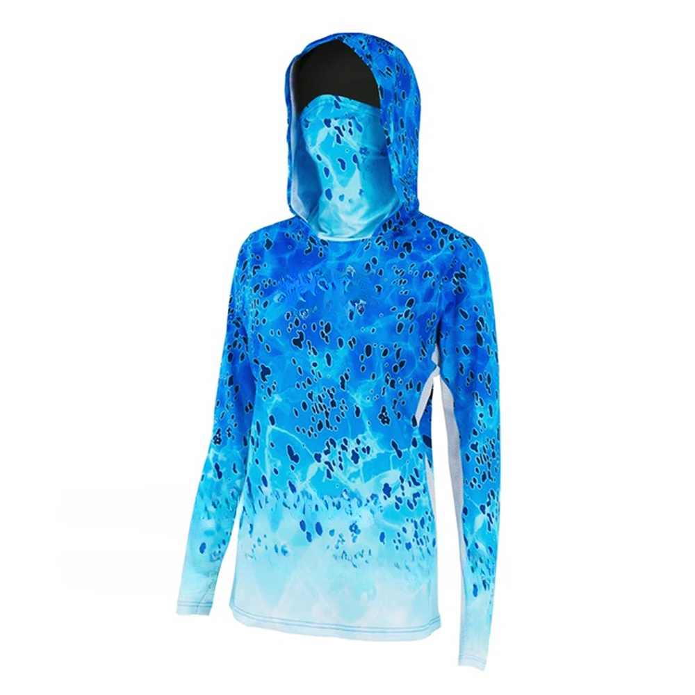 Kaos Pemancing Wanita Lengan P - Fishing Hoodie ulasan dan harga