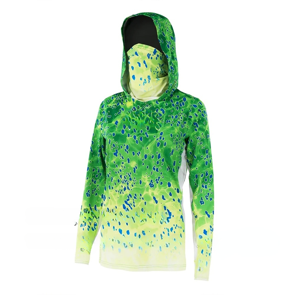 Kaos Pemancing Wanita Lengan P - Fishing Hoodie ulasan dan harga